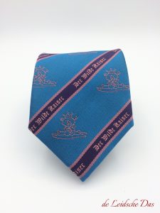 Personalized necktie with your logo, design your own ties for your organization or club