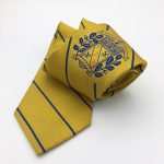 Personalized neckties, custom made neckties with a crest, logo or coat of arms