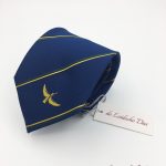Promotional neckties with logo for companies, custom woven ties in your corporate identity
