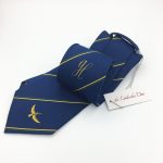 Assocation custom neckties, tailor-made neckties woven in your custom made necktie design