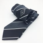 Promotional tie with logo, company logo ties woven in your personalized tie design