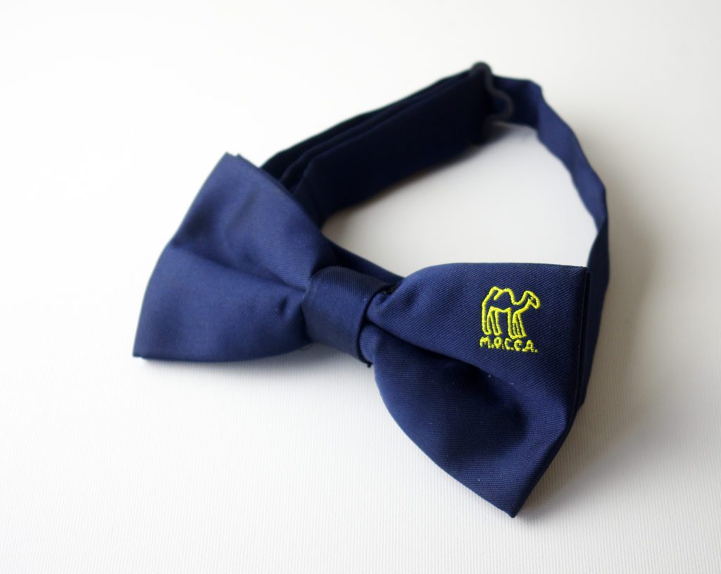 Personalised bow ties (pre-tied), custom bow ties with a logo woven in your custom design