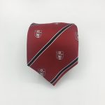 Bespoke necktie with logo in your custom design, custom ties with your crest, logo or coat of arms