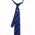 Necktie with logo, custom woven handmade neckties with your club logo
