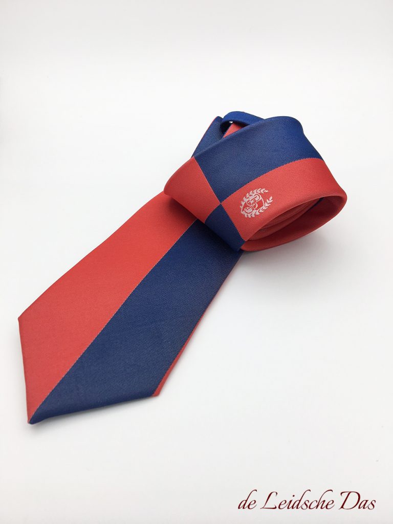 Original Neckties custom woven in your own personalized necktie design with your crest or logo