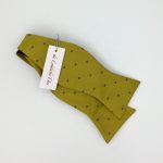 Custom woven bow tie, bow ties with recurring logos in your custom design