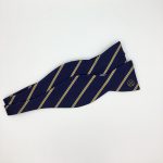 Custom handmade self tie bow ties in your own personalized design, custom woven silk bow ties