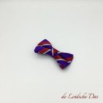 Pre-tied bow ties customized in your bow tie design, striped custom woven silk bow ties