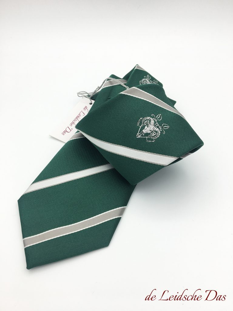 Dapper ties made with logo in a custom design