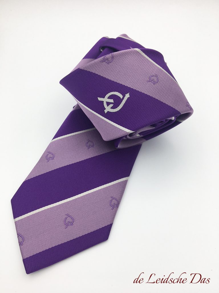 Design neckties - Purple custom logo ties