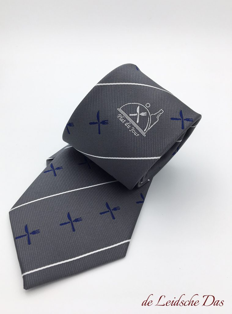 Custom logo tie made in a personalized tie design, Custom ties with your logo