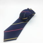 Logo ties custom made in your personalized necktie design by necktie brand the Leidsche Das
