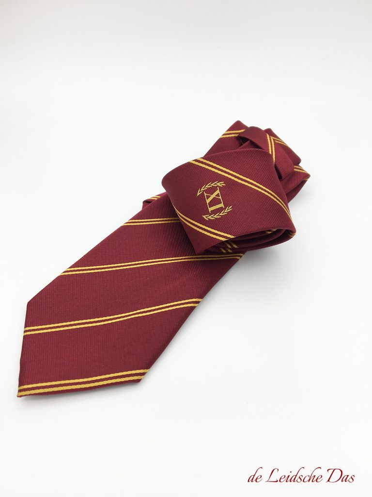 Speciallly made business logo ties, personalized ties custom woven