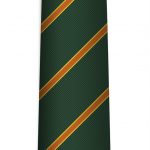 Custom-designed necktie, bespoke striped ties woven in your personalized tie design