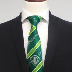 Tailor made silk neckties woven in your personalized necktie design, custom ties