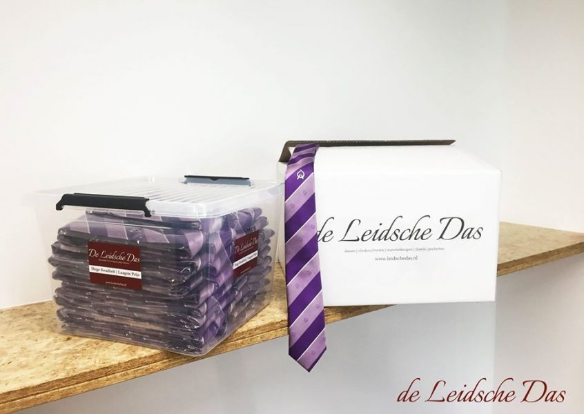Necktie producer of custom neckties the Leidsche Das for your custom woven & handmade personalized neckties